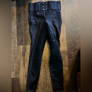 Horze Desiree Navy Full Seat Breeches